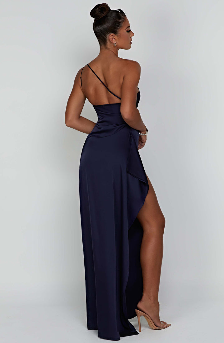 Sherrie - Backless Slit Maxi Dress
