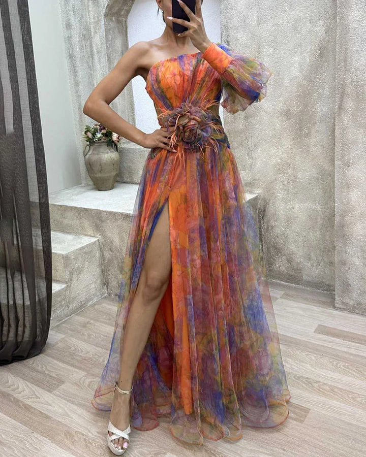 Aria | Elegant Split Dress