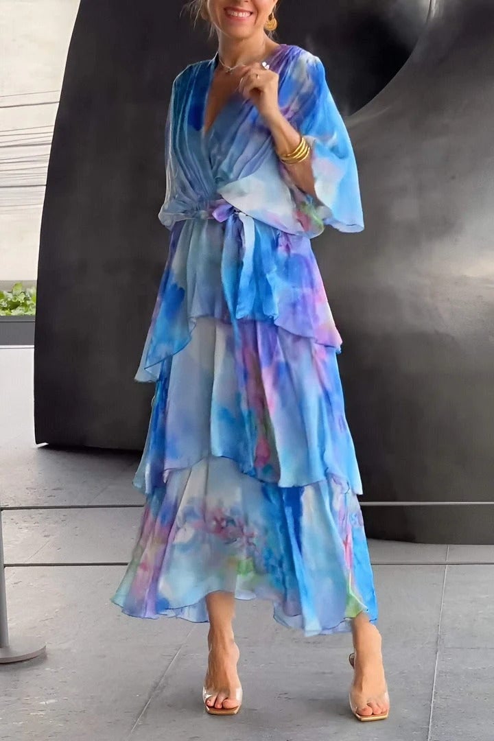 Zelina™ | Elegant Bohemian Maxi Dress