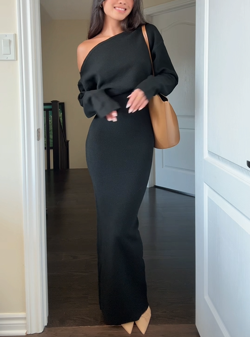 Monica® | Asymmetrical One-Shoulder Dress