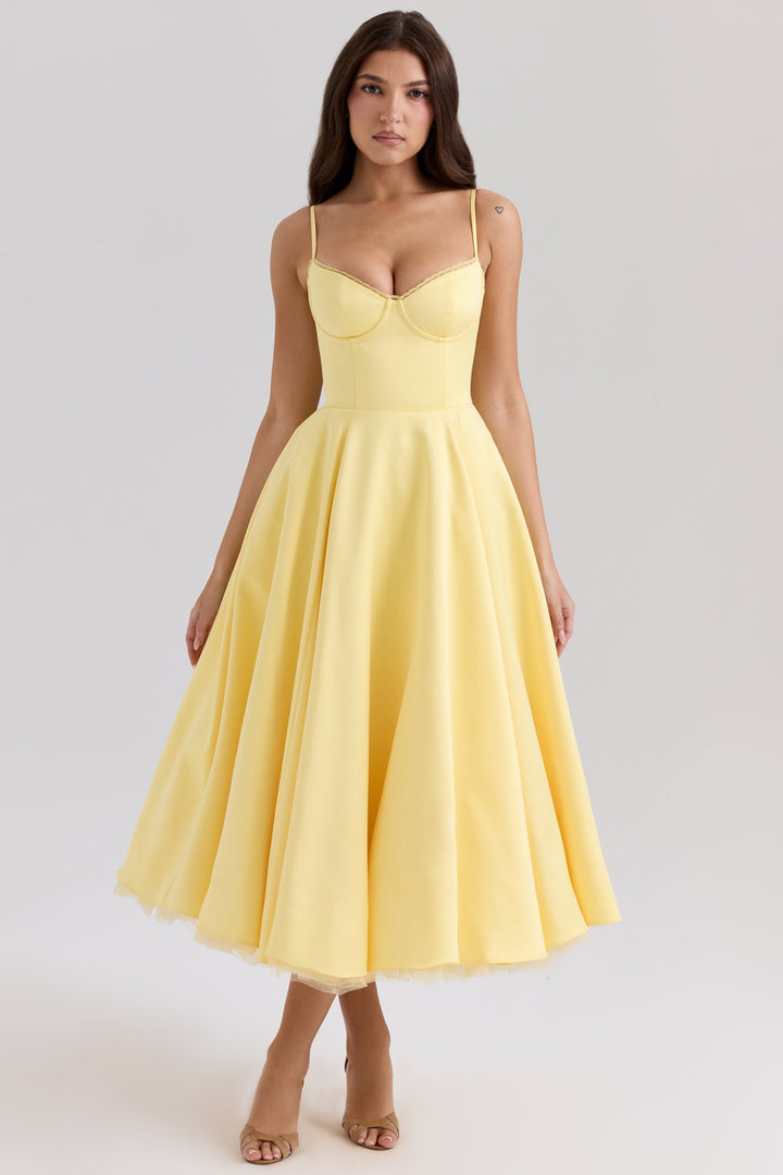 Cindy – Midi Tulle Dress with Romantic Charm