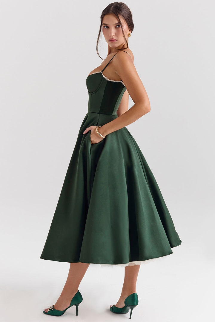 Cindy – Midi Tulle Dress with Romantic Charm