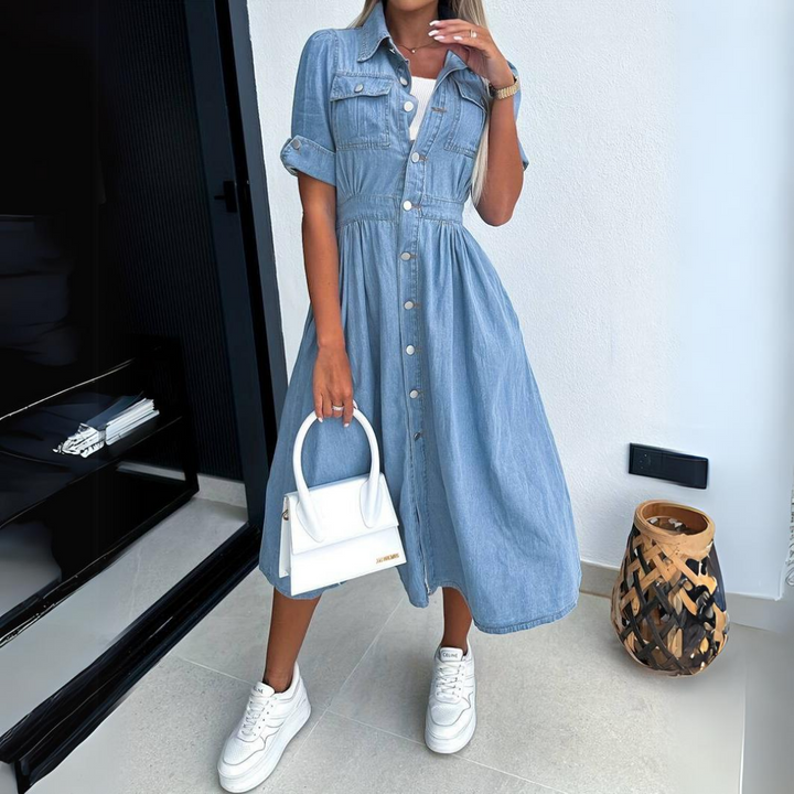 Chloe® | Relaxed Denim Dress