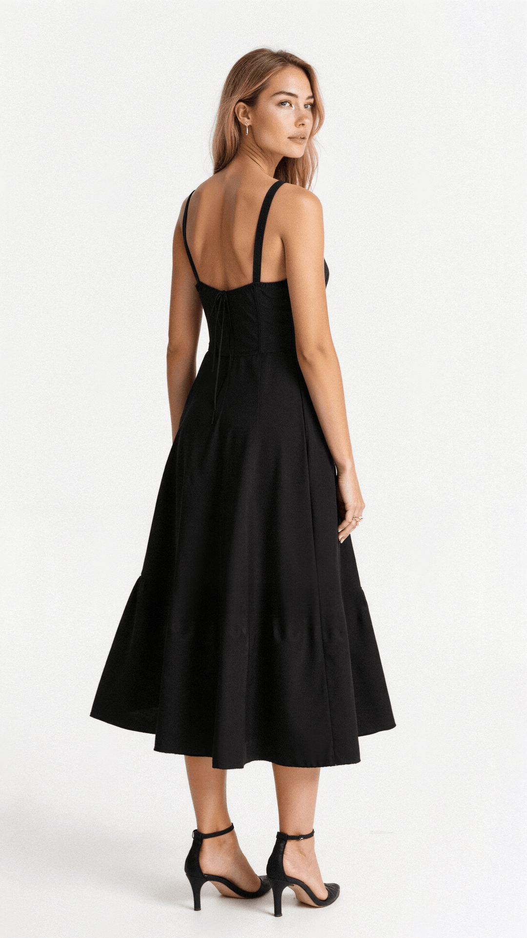 LIV | Chic Bustier Waist Dress – Effortlessly Achieve a Timeless Feminine Silhouette