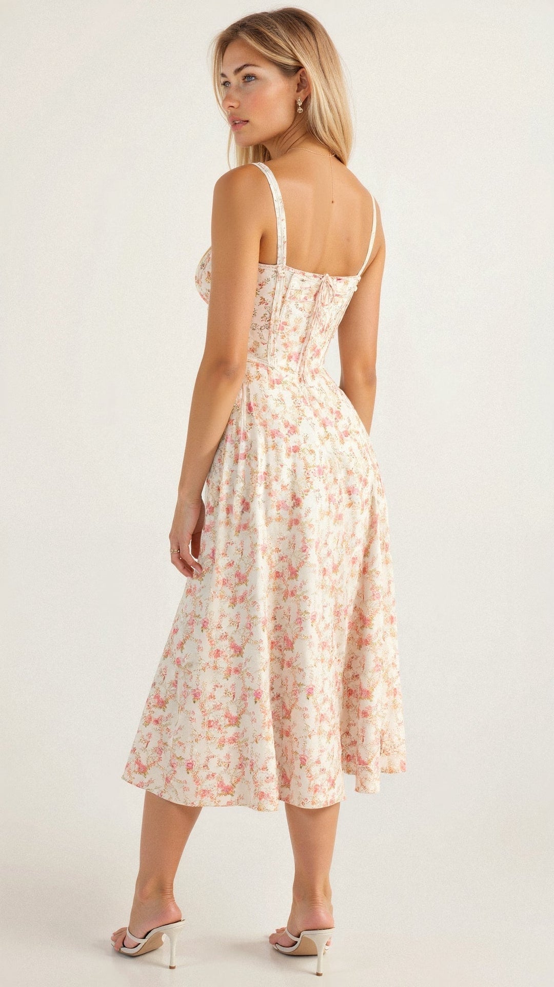 LIV | Chic Bustier Waist Dress – Effortlessly Achieve a Timeless Feminine Silhouette