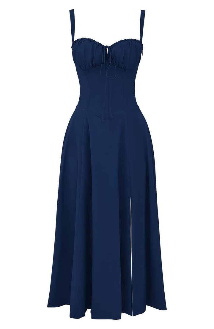 LIV | Chic Bustier Waist Dress – Effortlessly Achieve a Timeless Feminine Silhouette