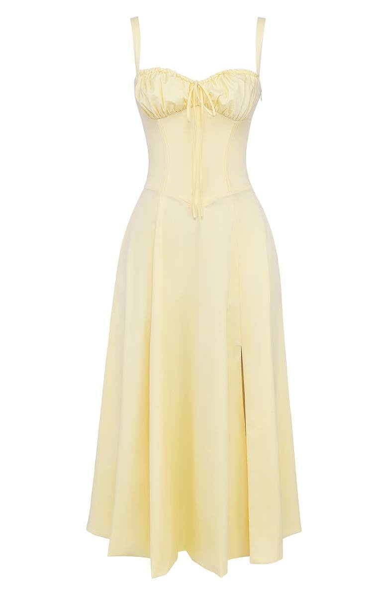 LIV | Chic Bustier Waist Dress – Effortlessly Achieve a Timeless Feminine Silhouette