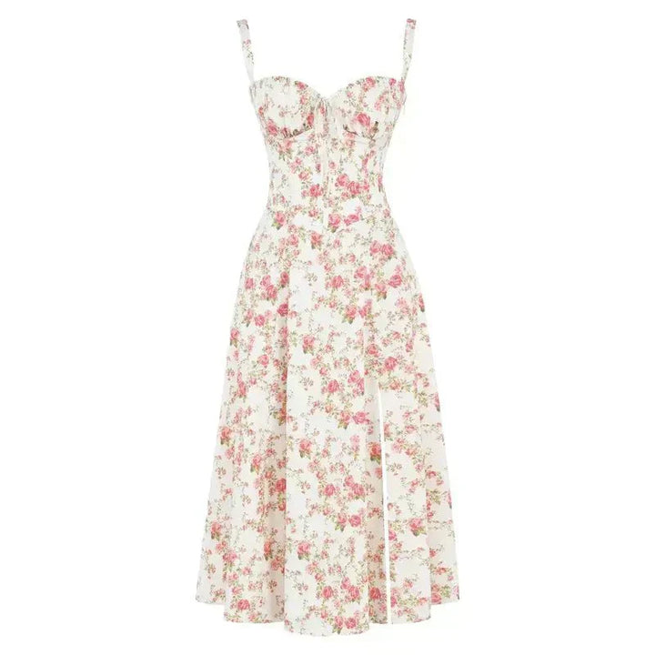 LIV | Chic Bustier Waist Dress – Effortlessly Achieve a Timeless Feminine Silhouette