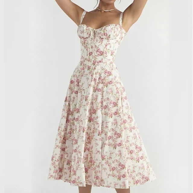 Odette - Boho Slip Skirt Summer Dress | 50% OFF