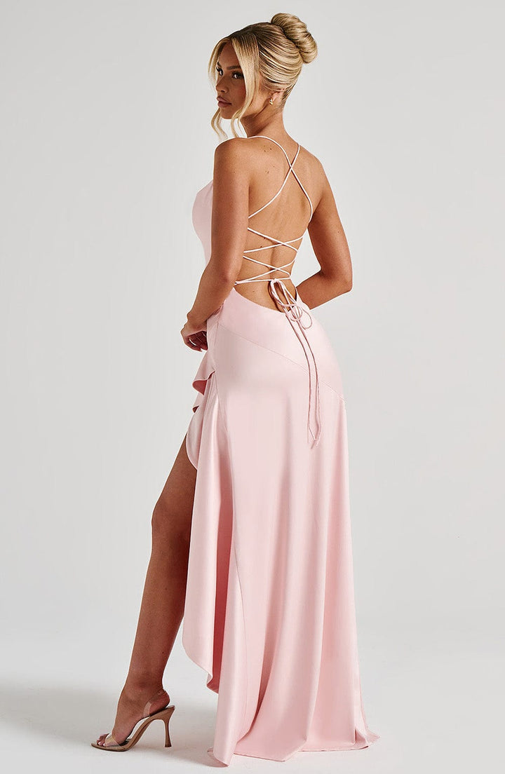 Samira – Long Dress with Open Back