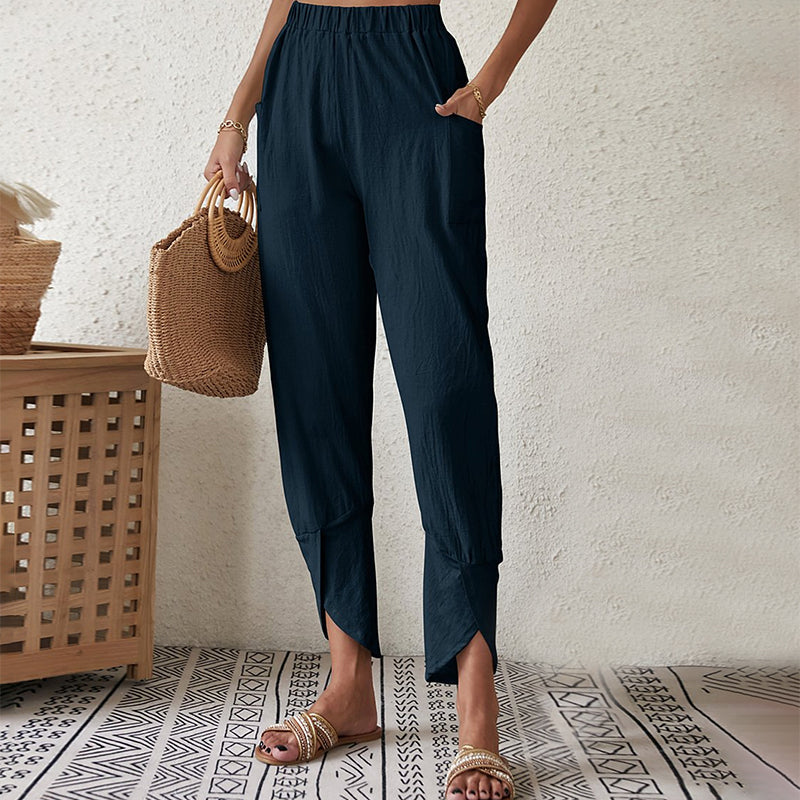 Essari™ - Split Hem Pants