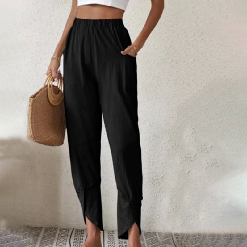 Essari™ - Split Hem Pants